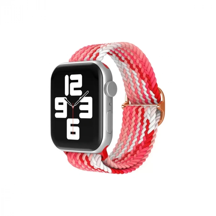 Apple Watch 38mm Star Kordon - Pembe-Kırmızı