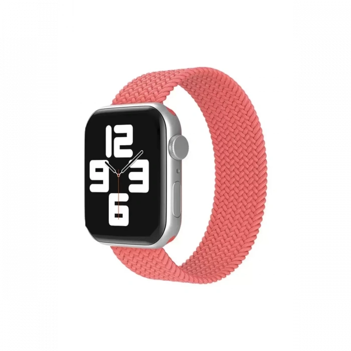 Apple Watch 42mm Ayarlı Solo Silikon Kordon - Pembe