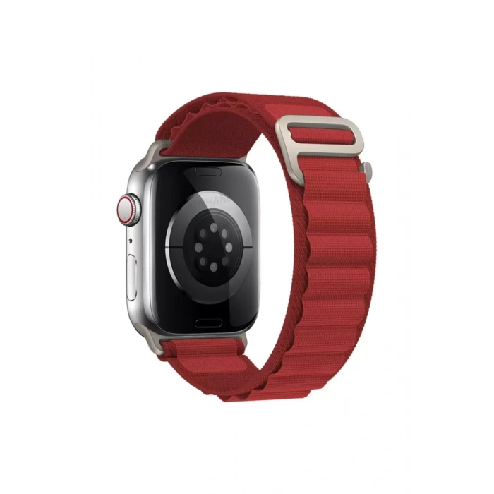Apple Watch 42mm Mountain Kordon - Kırmızı