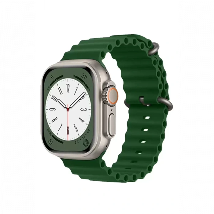 Apple Watch 42mm Ocean Kordon - Koyu Yeşil