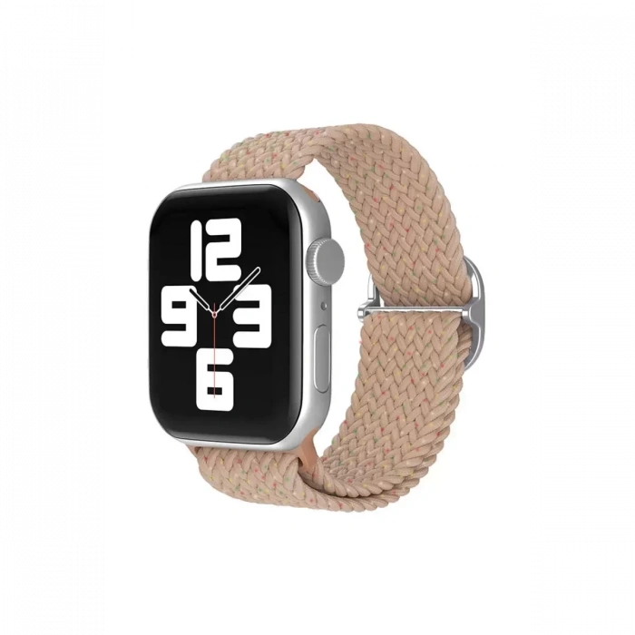 Apple Watch 42mm Star Kordon - Benekli Pudra