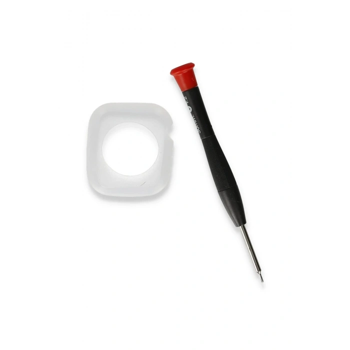 Apple Watch 44mm Metal Petek Kasalı Kordon - Gümüş