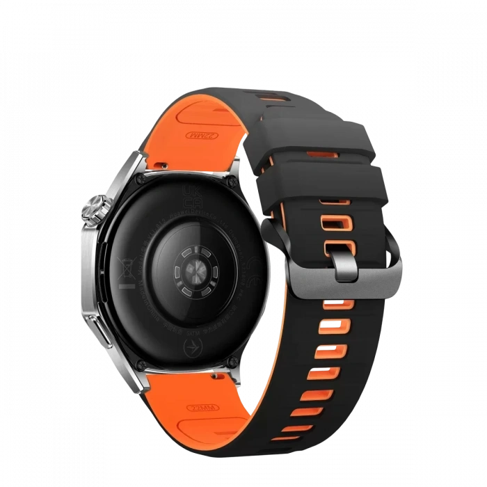 Apple Watch Ultra 49mm Minoc Kordon - Siyah-Turuncu