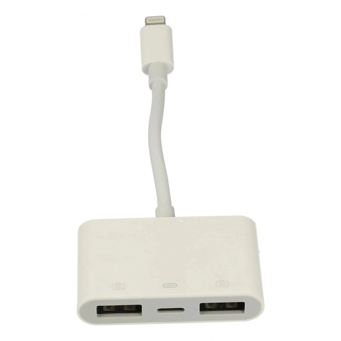 APR23 Iphone Otg 3in1 - Beyaz