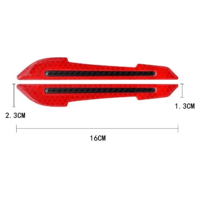 Araba Ayna Çarpma Koruyucu Renkli Reflektif Şerit (4887)