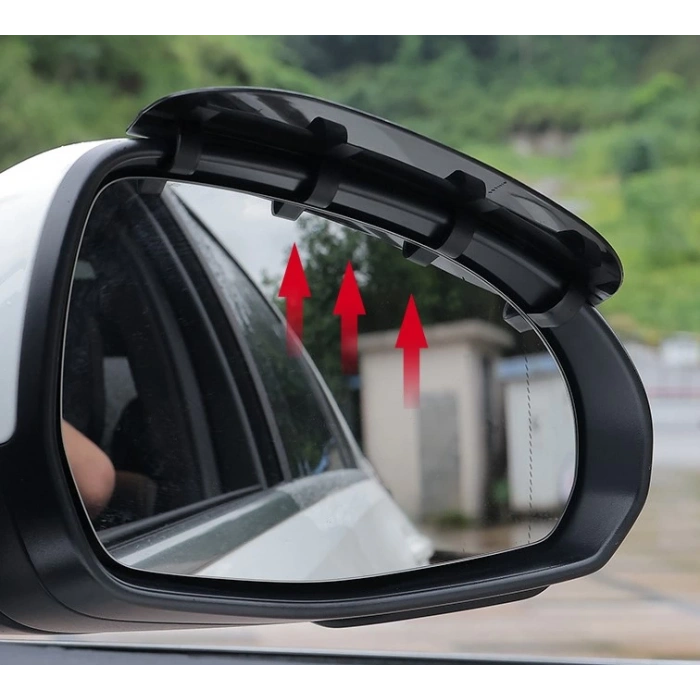 Araba Ayna Yağmur Koruyucu Siper Karbon Desenli (4887)