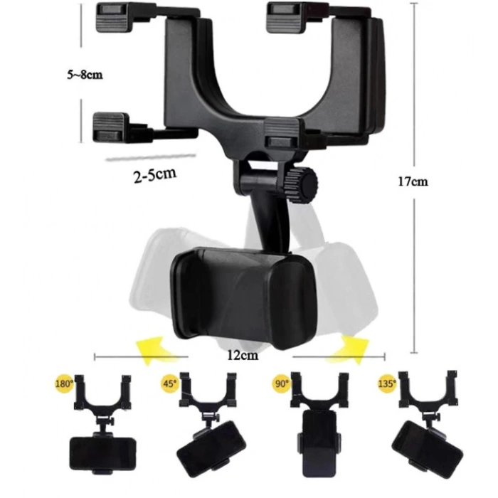 Araba Dikiz Aynasına Takılan Telefon Tutucu (4887)