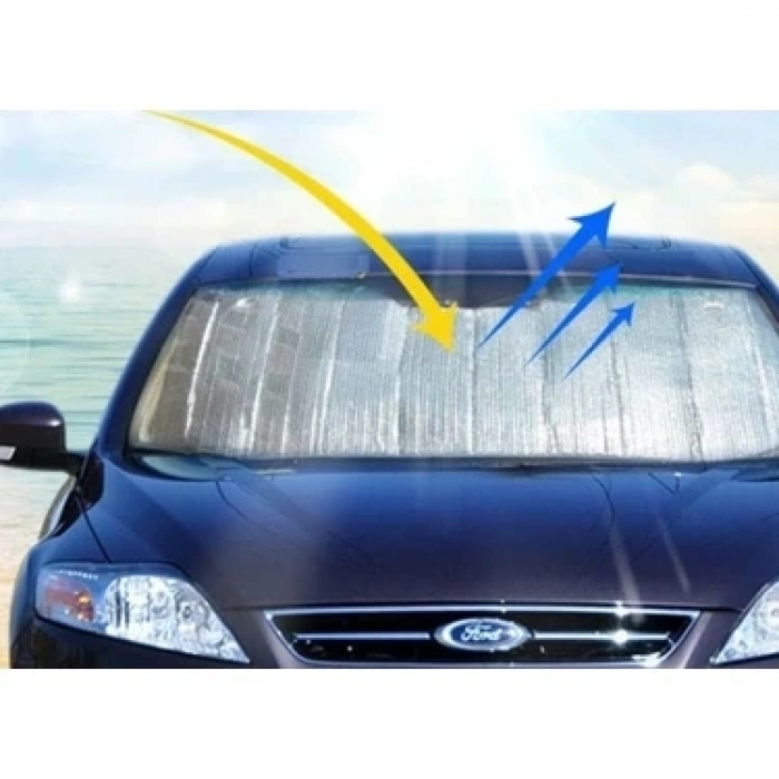 Araç Ön Cam Güneşlik Isı Yalıtımlı Katlanabilir Model Renault Megane Honda Civic Opel Astra Ford Focus