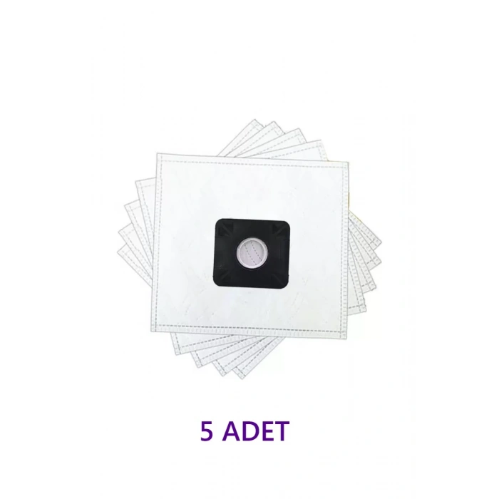 Arçelik Uyumlu Elektrikli Süpürge S 4960 S 4961 S 4962 Bks 1911 Bks 1912 Bks 1913 Toz Torbası 5 Adet -