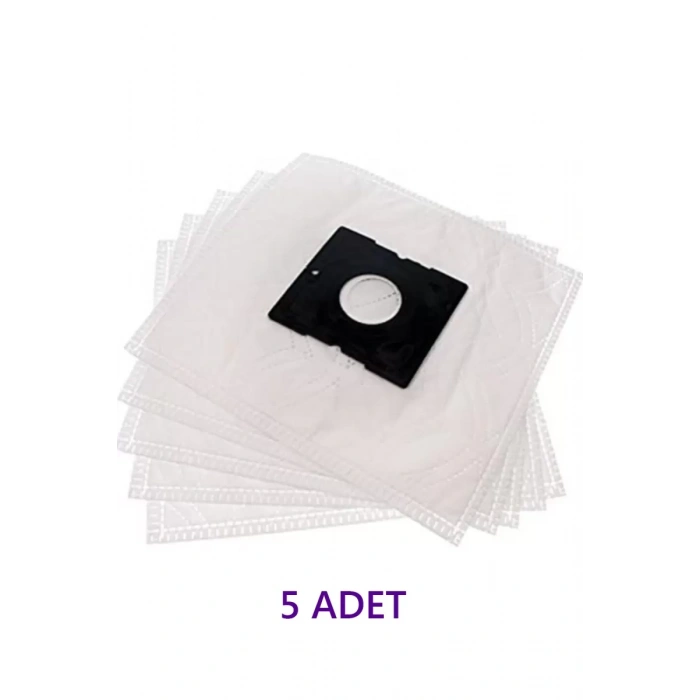 Arçelik Uyumlu S 4210 4240 4250 Süpürge Toz Torbası 5 Adet -
