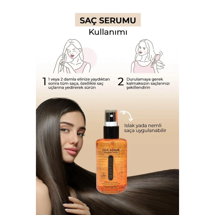 Argan Saç Serumu 75 ML - Boyalı ve Röfleli Saçlar - mrfs