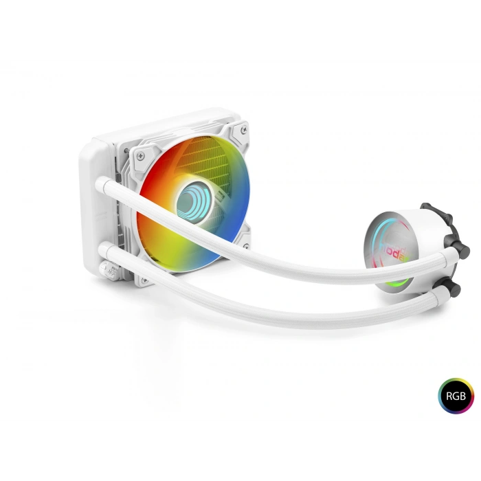 Argb Sıvı Soğutmalı İşlemci Fanı 120 Mm - Beyaz ND2501