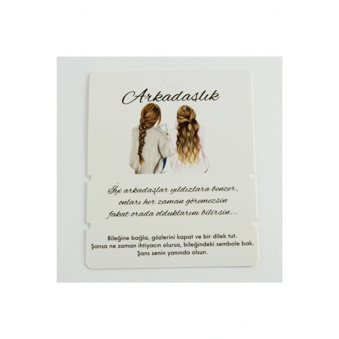 Arkadaşlık Bileklik Kartı