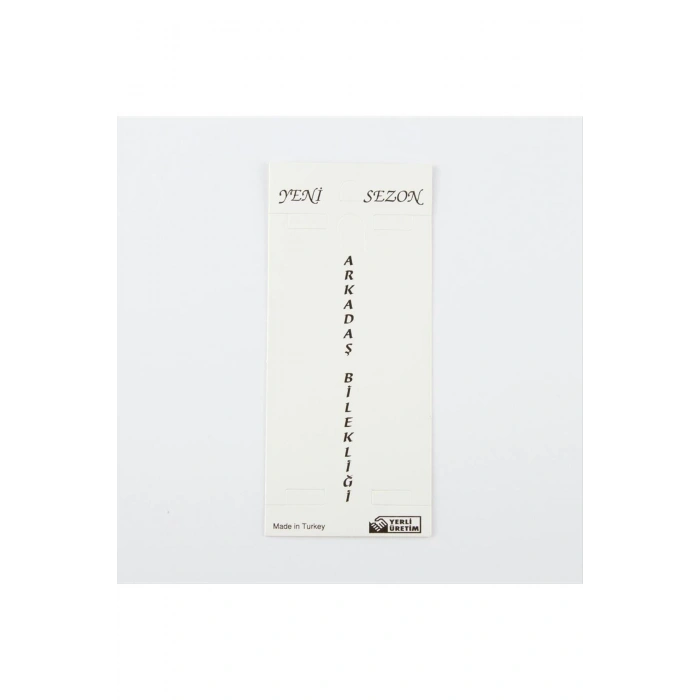 Arkadaşlık Bileklik Kartı