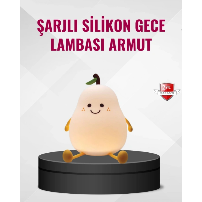 Armut Gece Lambası USB Şarjlı Ayarlanabilir LED Işık