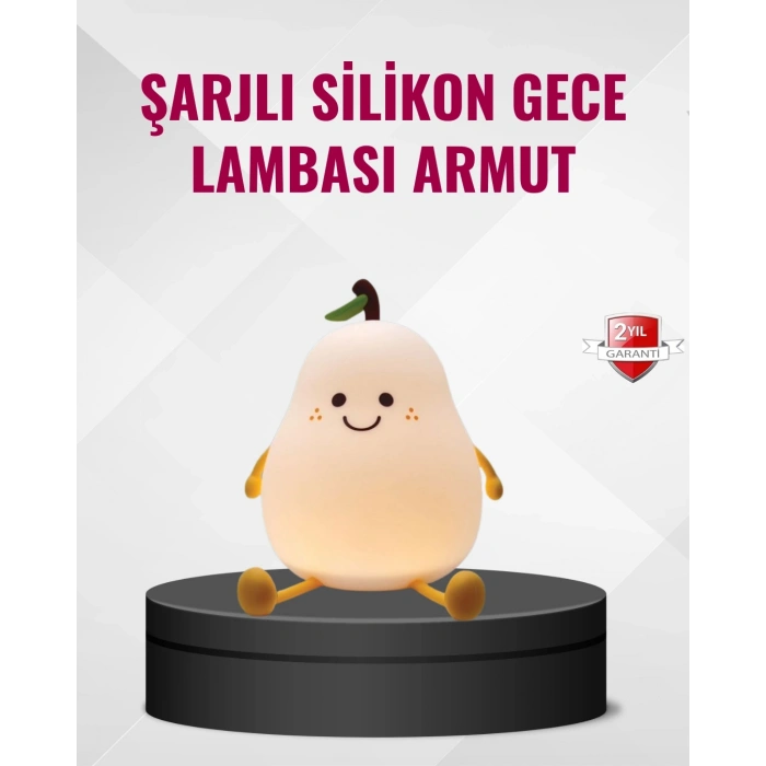 Armut Gece Lambası Usb Şarjlı Ayarlanabilir Led Işık