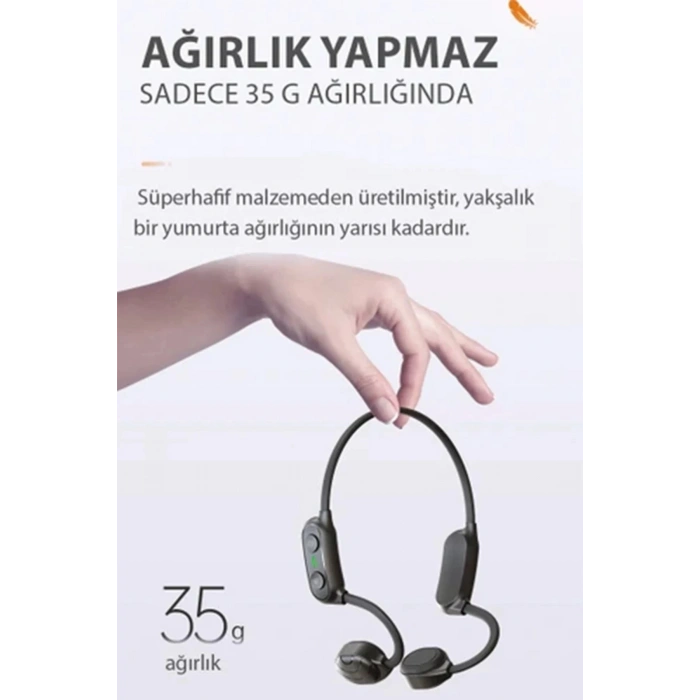 AS10 Plus Suya Dayanıklı Bluetooth Kulaklık - Siyah