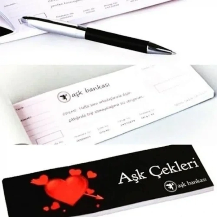 Aşk Çeki Sevgili İlginç Hediye Sevgililer Gününe Özel