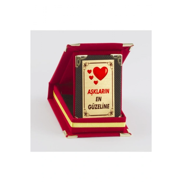 Aşkların En Güzeline Plaketi