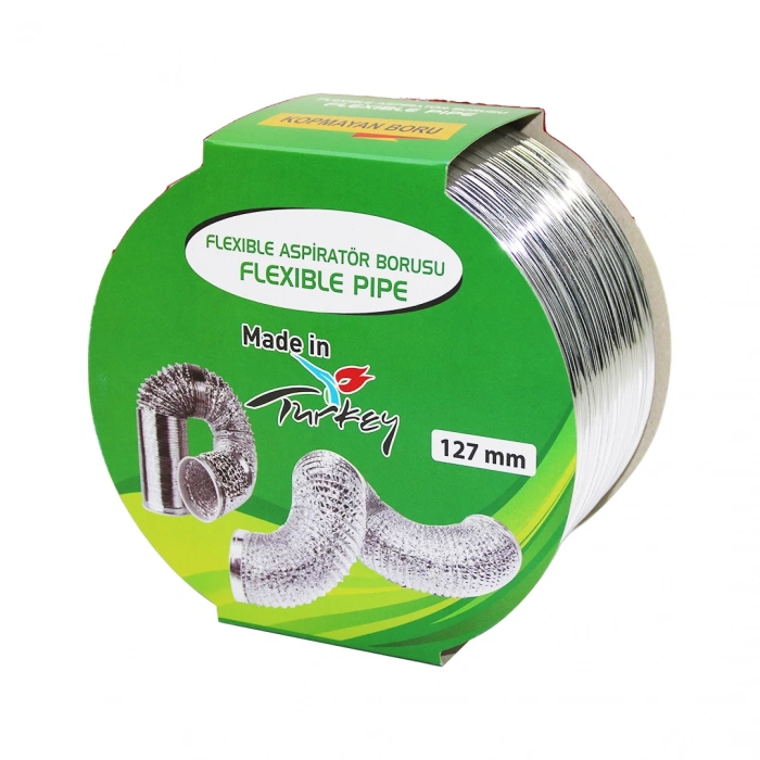ASPİRATÖR BORUSU 127MMX1.5MT (4887)