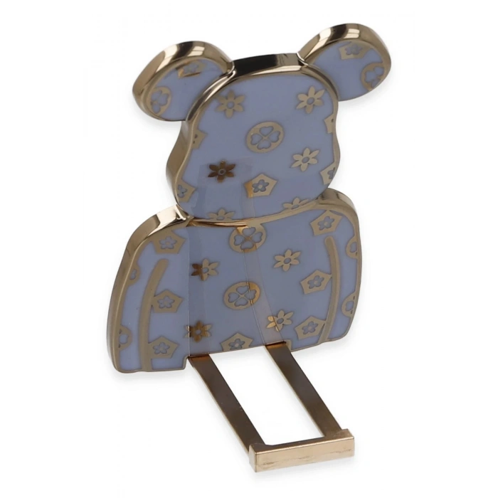 Astro Stand Ayıcık Desenli - Açık Mavi