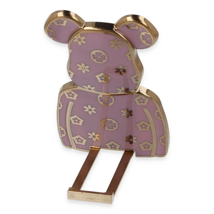 Astro Stand Ayıcık Desenli - Mor