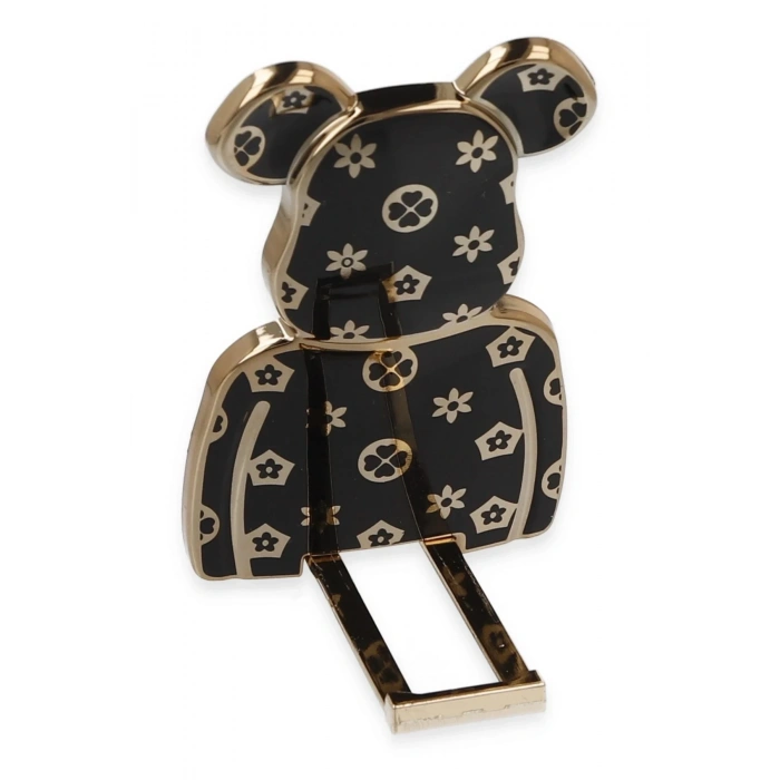 Astro Stand Ayıcık Desenli - Siyah