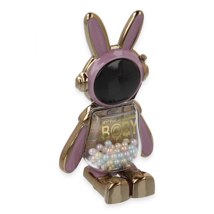 Astro Stand Tavşan Astronot - Mor