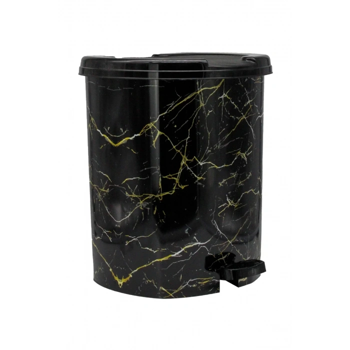 Asude 4 No Desenli Pedallı Çöp Kovası -ASD189