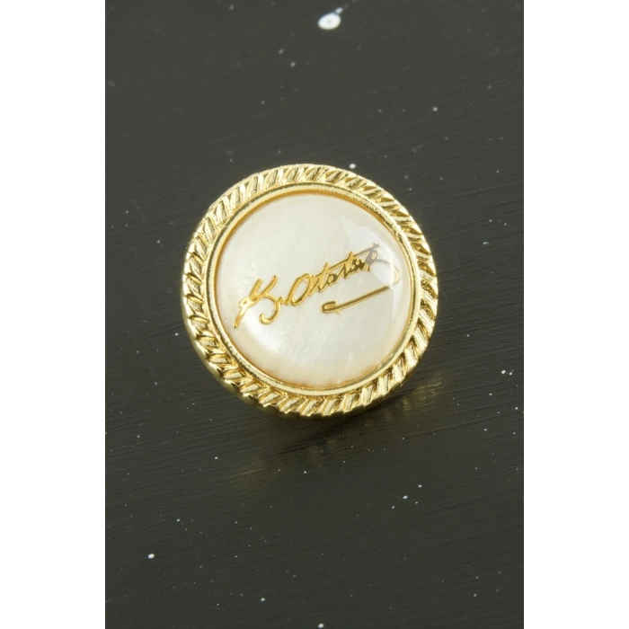 Atatürk Sedef Yaka Rozet