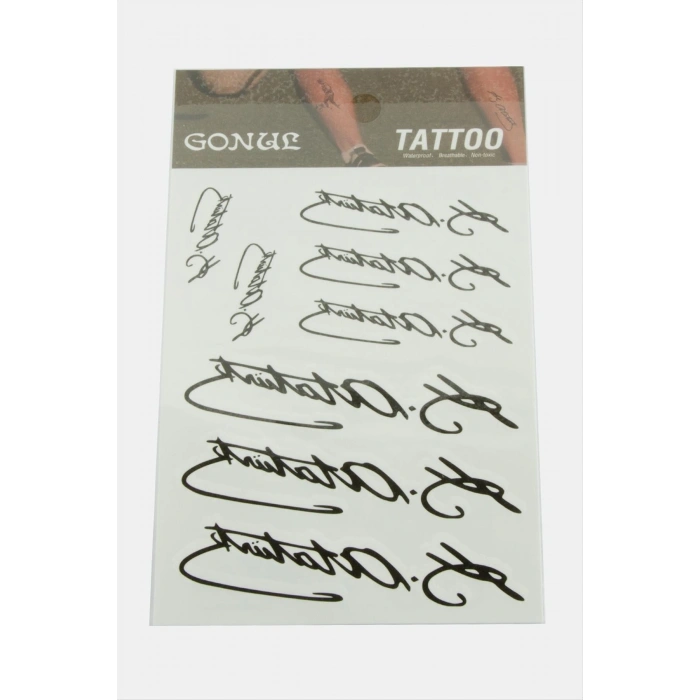 Atatürk Tattoo Dövme Sticker