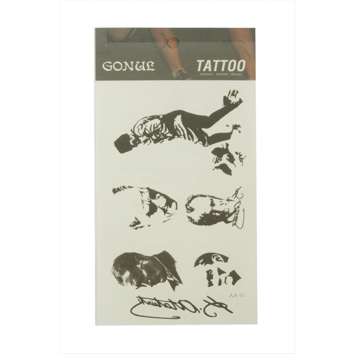 Atatürk Temalı Tattoo Dövme Sticker