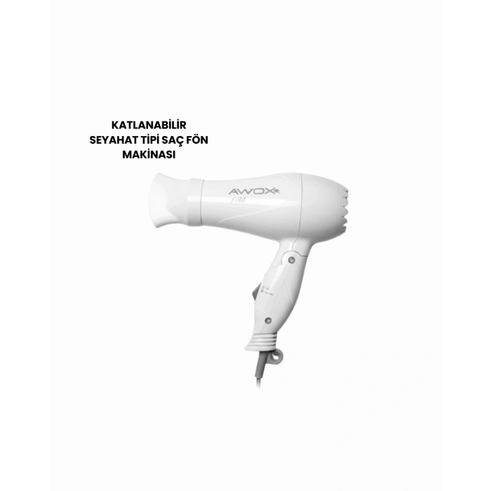 Awox Mini Fön Beyaz