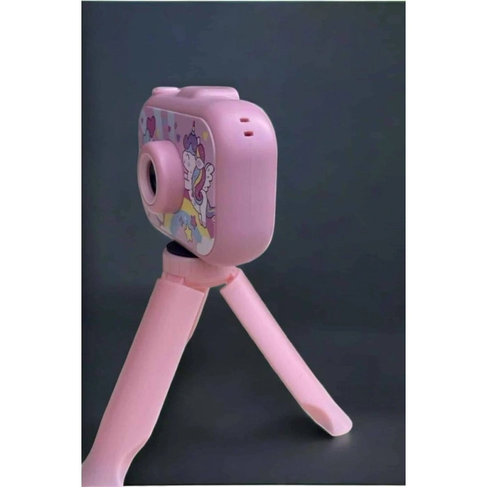 Ayaklı Mini Fotoğraf Makinesi Çocuk Için Eğitici Video Kamera
