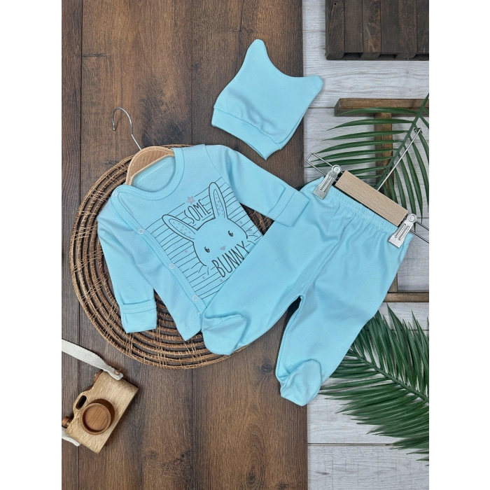 AYAKLI PAMUKLU, DESENLİ, MEVSİMLİK, GÜNLÜK, KIZ ÇOCUK & BEBEK  HASTANE ÇIKIŞ SETİ