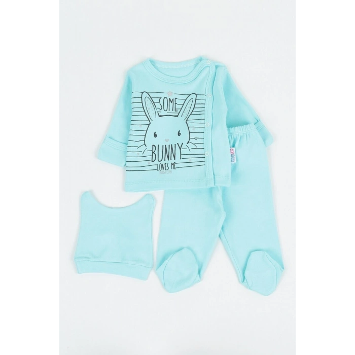 AYAKLI PAMUKLU, DESENLİ, MEVSİMLİK, GÜNLÜK, KIZ ÇOCUK & BEBEK  HASTANE ÇIKIŞ SETİ