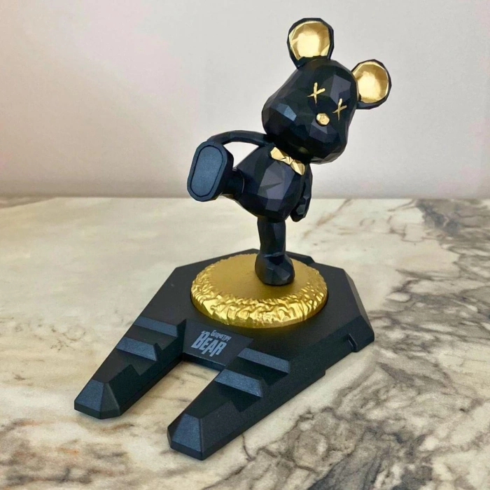 Ayıcıklı Telefon ve Tablet Standı Masa Üstü Telefon ve Tablet Tutucu Aparatı (4887)