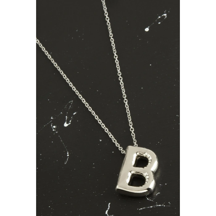 B Harfli Balon Kolye