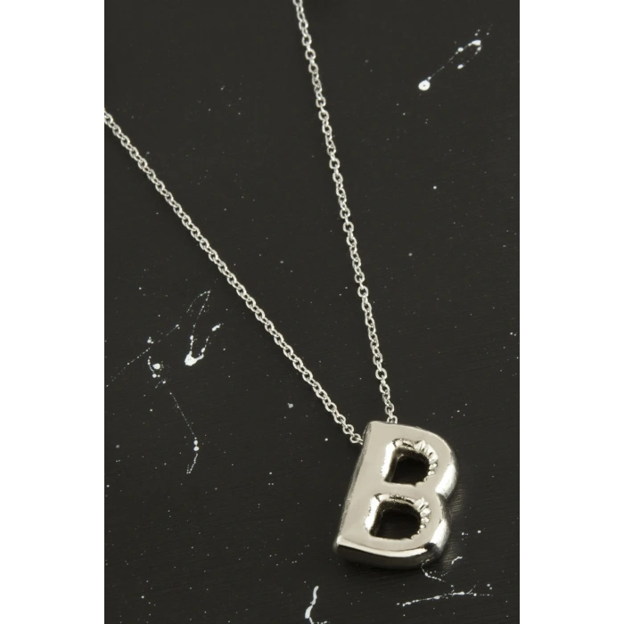 B Harfli Balon Kolye