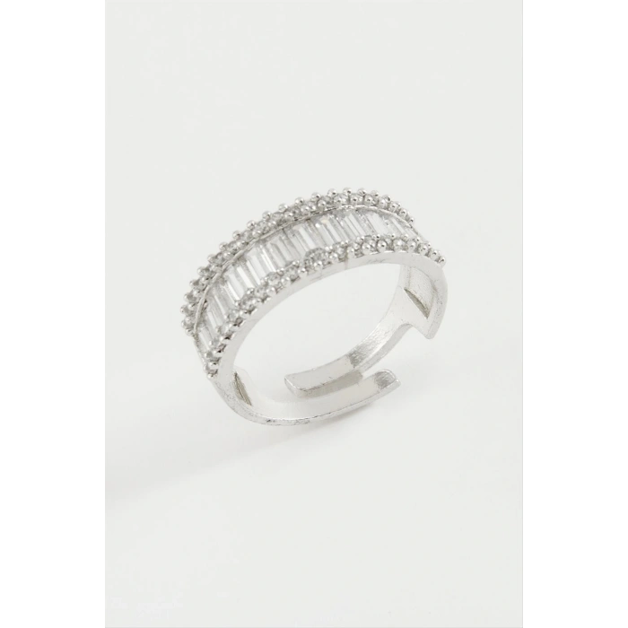 Baget Zirkon Taşlı Yüzük