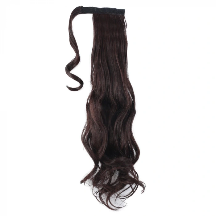 Bağlamalı Dalgalı At Kuyruğu - Koyu Kahve