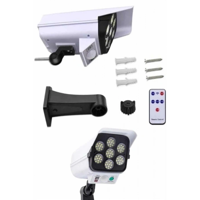 Bahçe Aydınlatması Hareket Sensörlü Led Aydınlatma Kamera Görünümlü