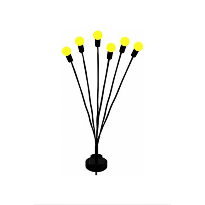 Bahçe Çiti 6lı Renkli Güneş Enerjili LED Lamba ROYALEKS-1085