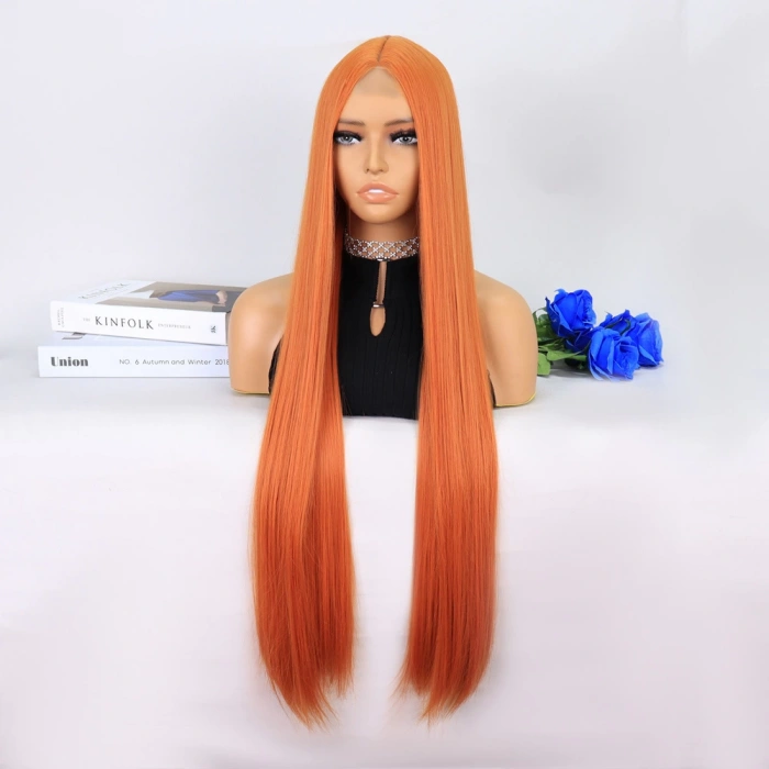 Bakır Ekstra Uzun Tül Peruk