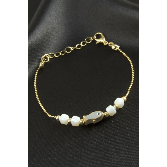 Balık Küp Kristal Bileklik