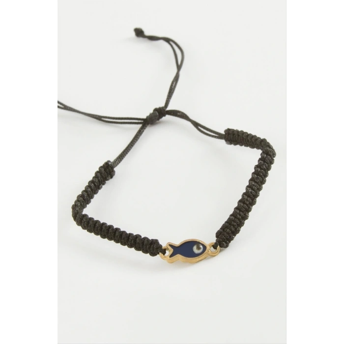 Balık Makrome Örgülü Bileklik