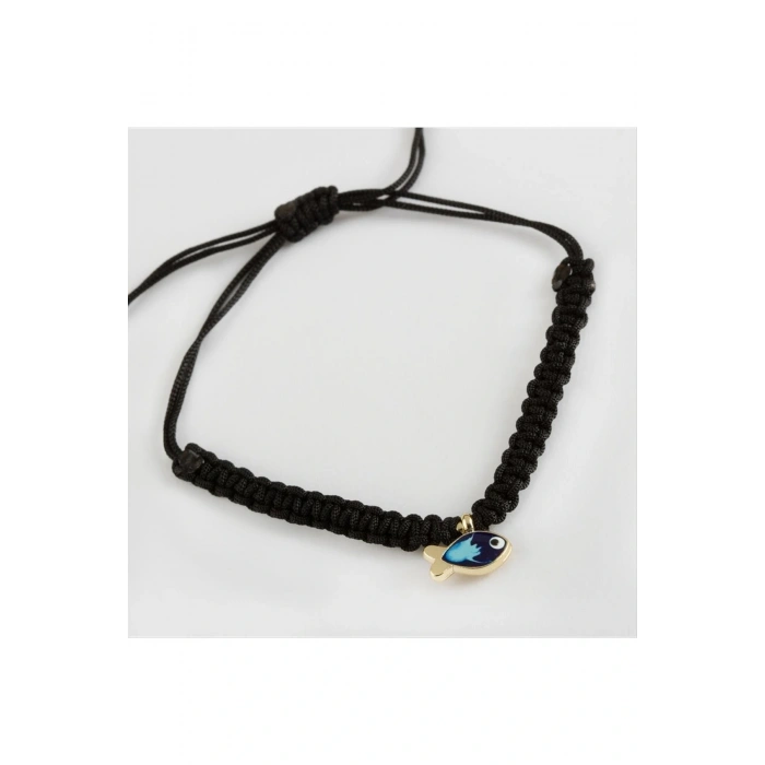 Balık Makrome Örgülü Bileklik