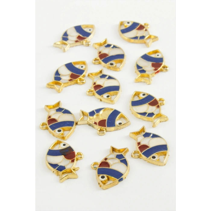 Balık Tek Kulp Mineli Bileklik ve Kolye Ucu Aparatı 1 Adet