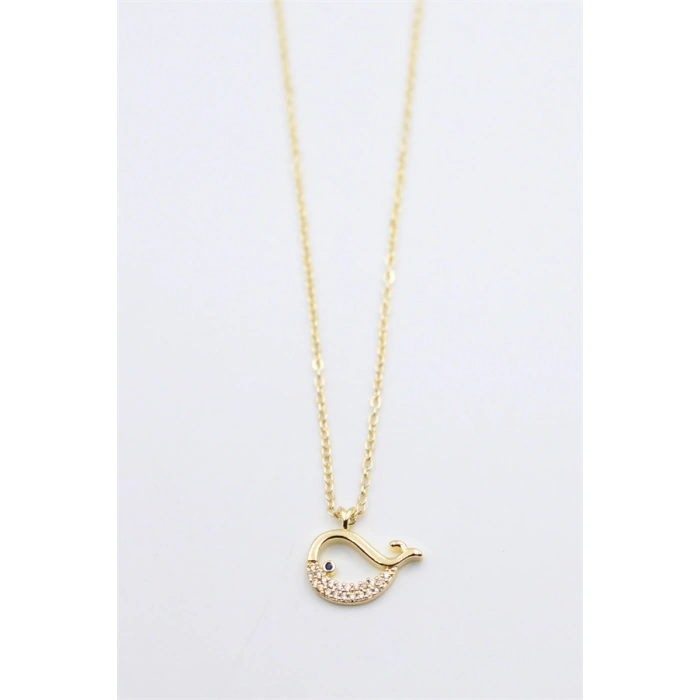 Balina Kolye - Altın