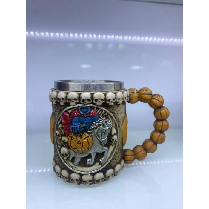 Balkabağı Çelik Kupa Bardak Kod 220028
